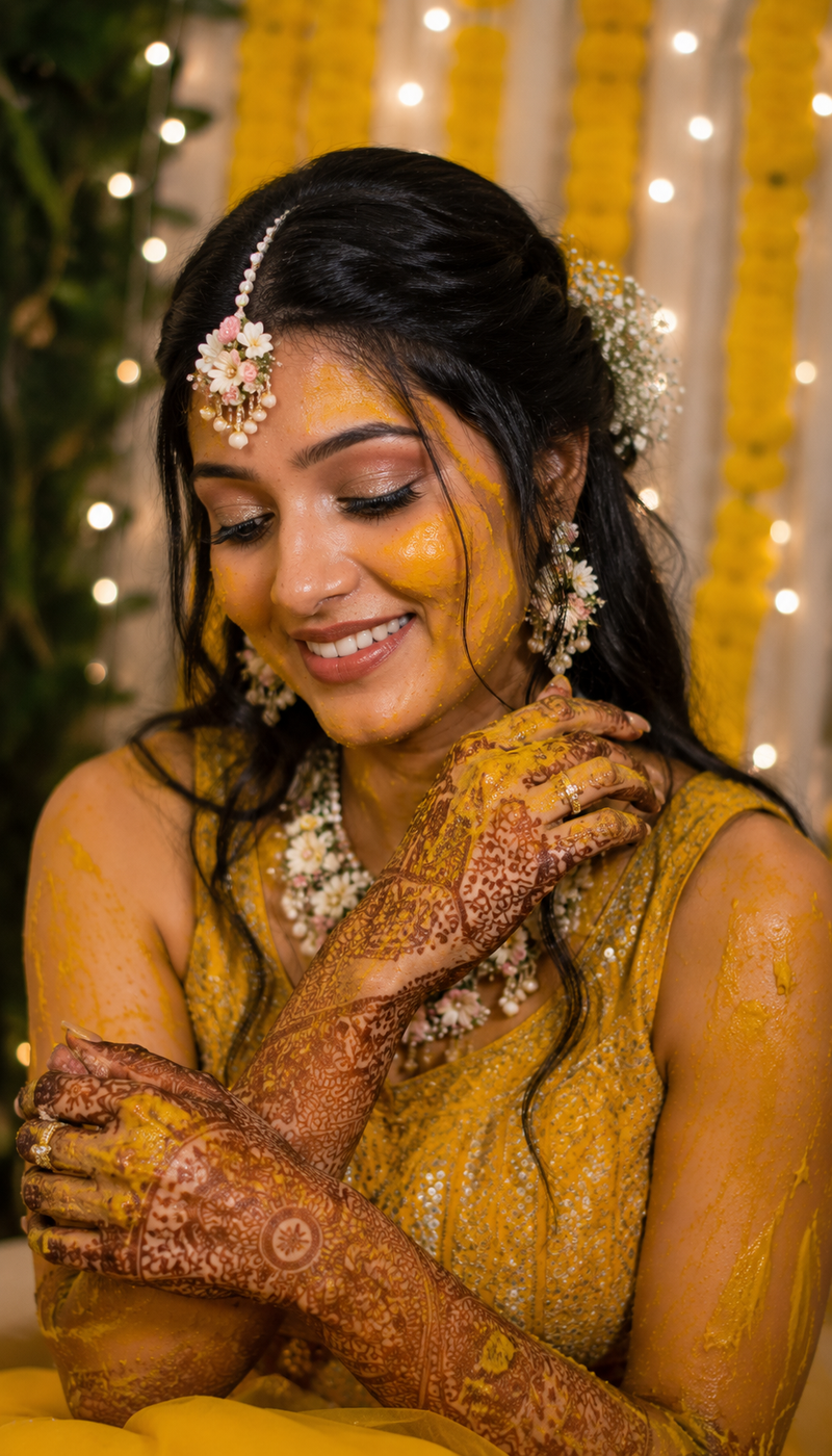 Haldi & Mehndi: Rooted in Tradition