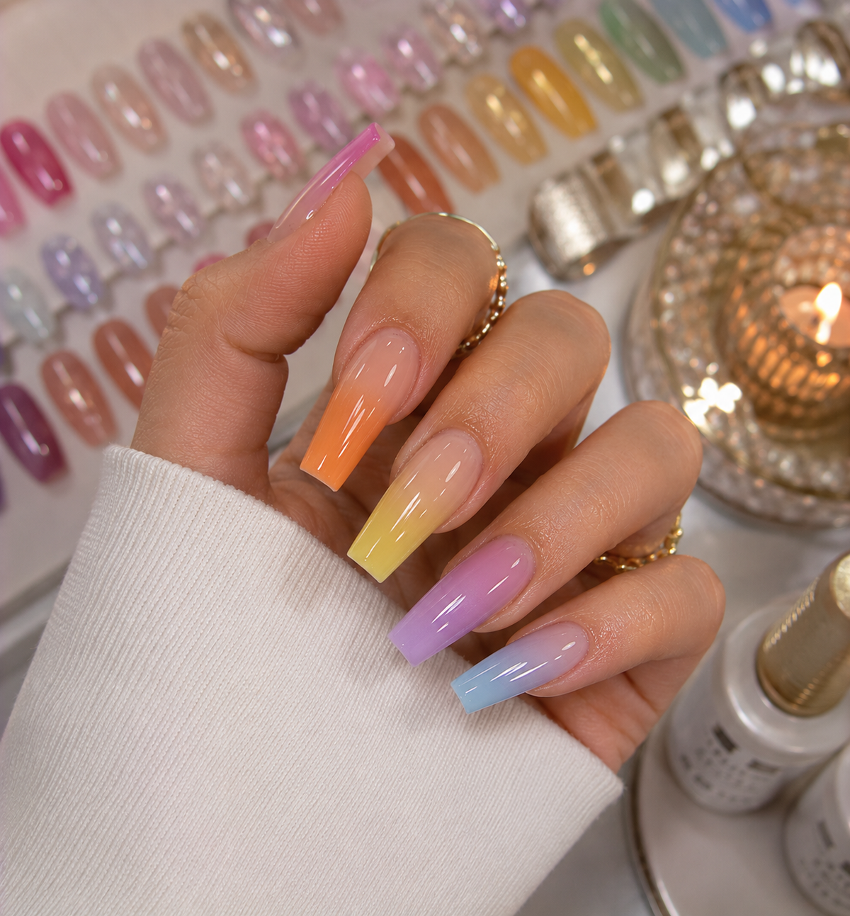 Multi-Color Ombre