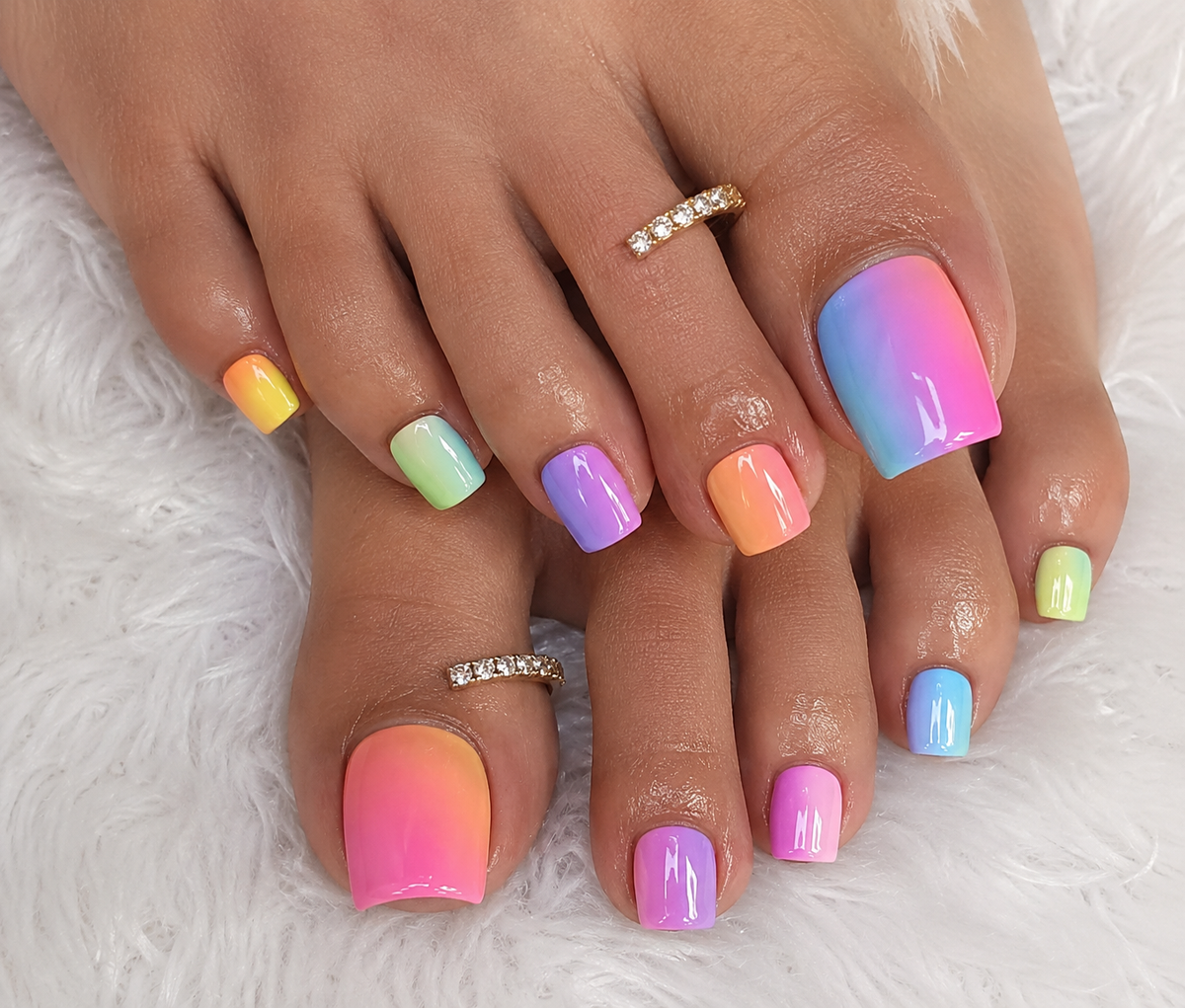Multi-Color Ombre