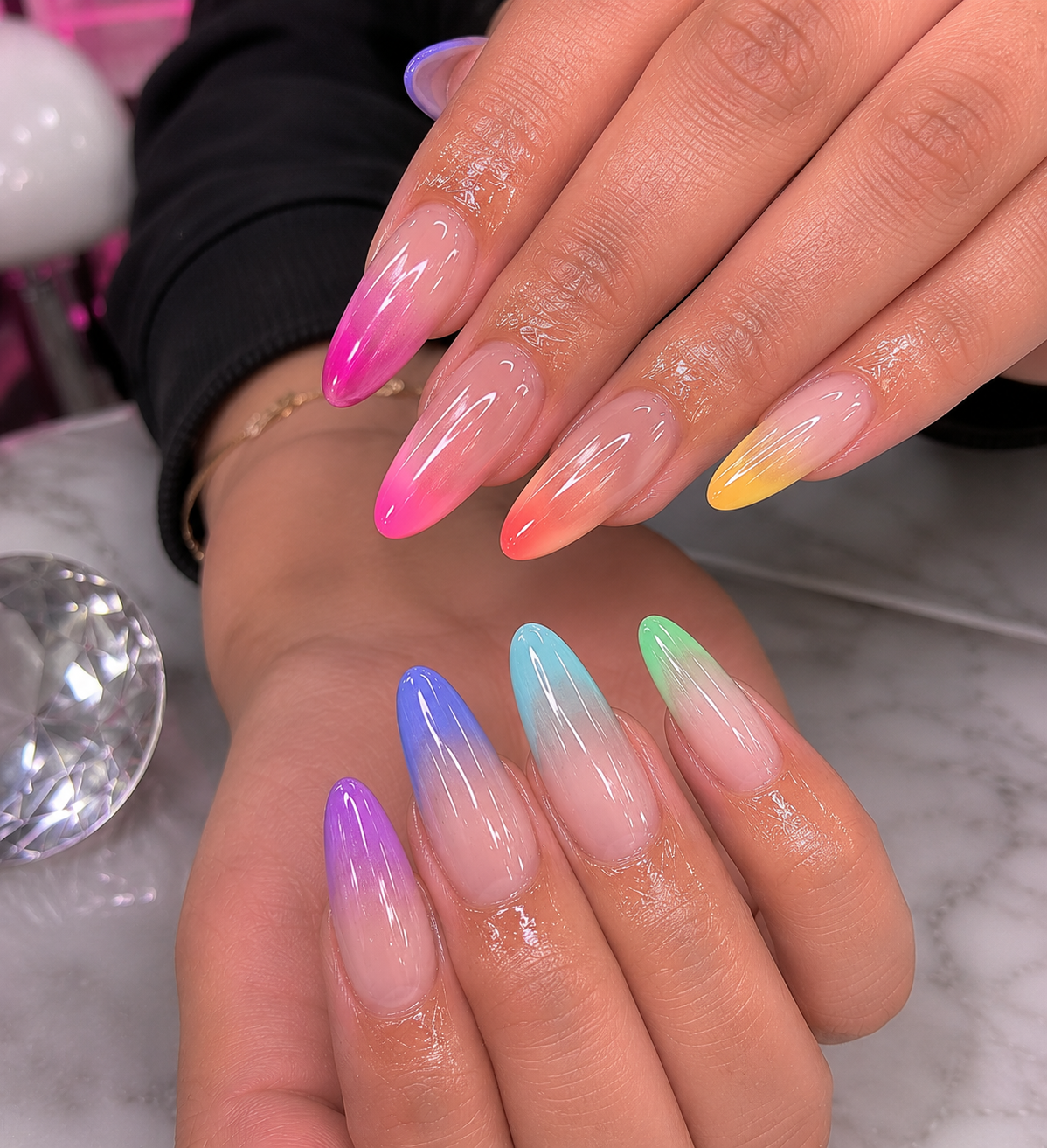 Multi-Color Ombre