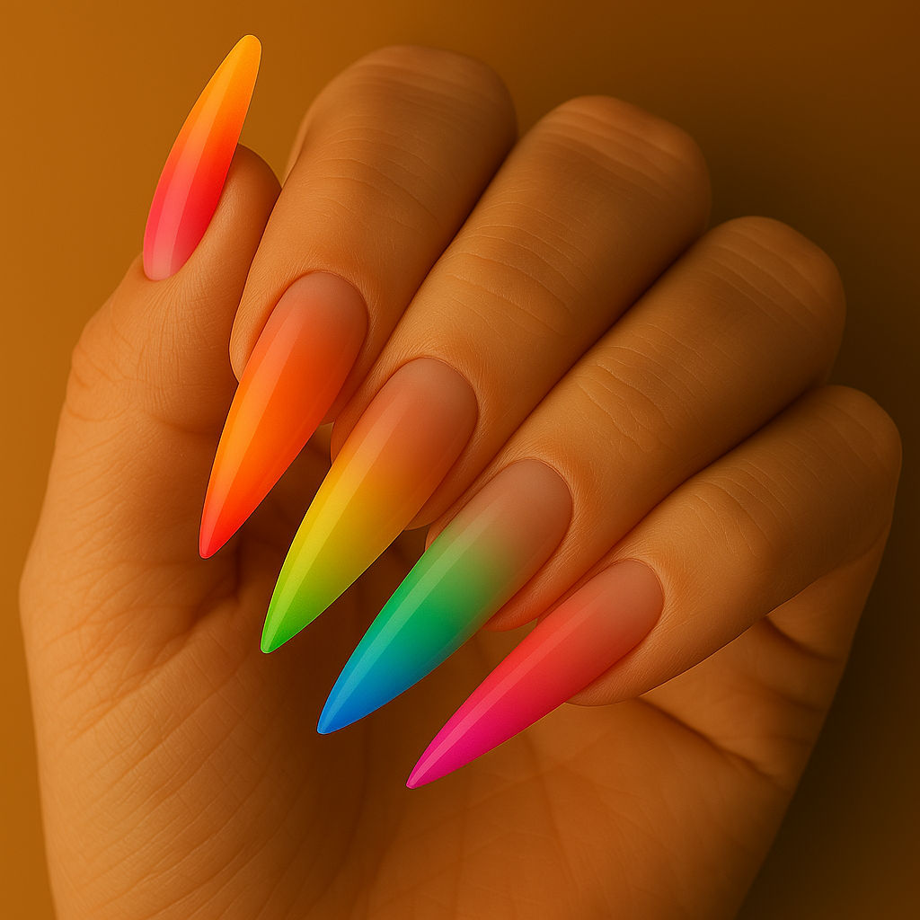 Multi-Color Ombre - Feet Gel color