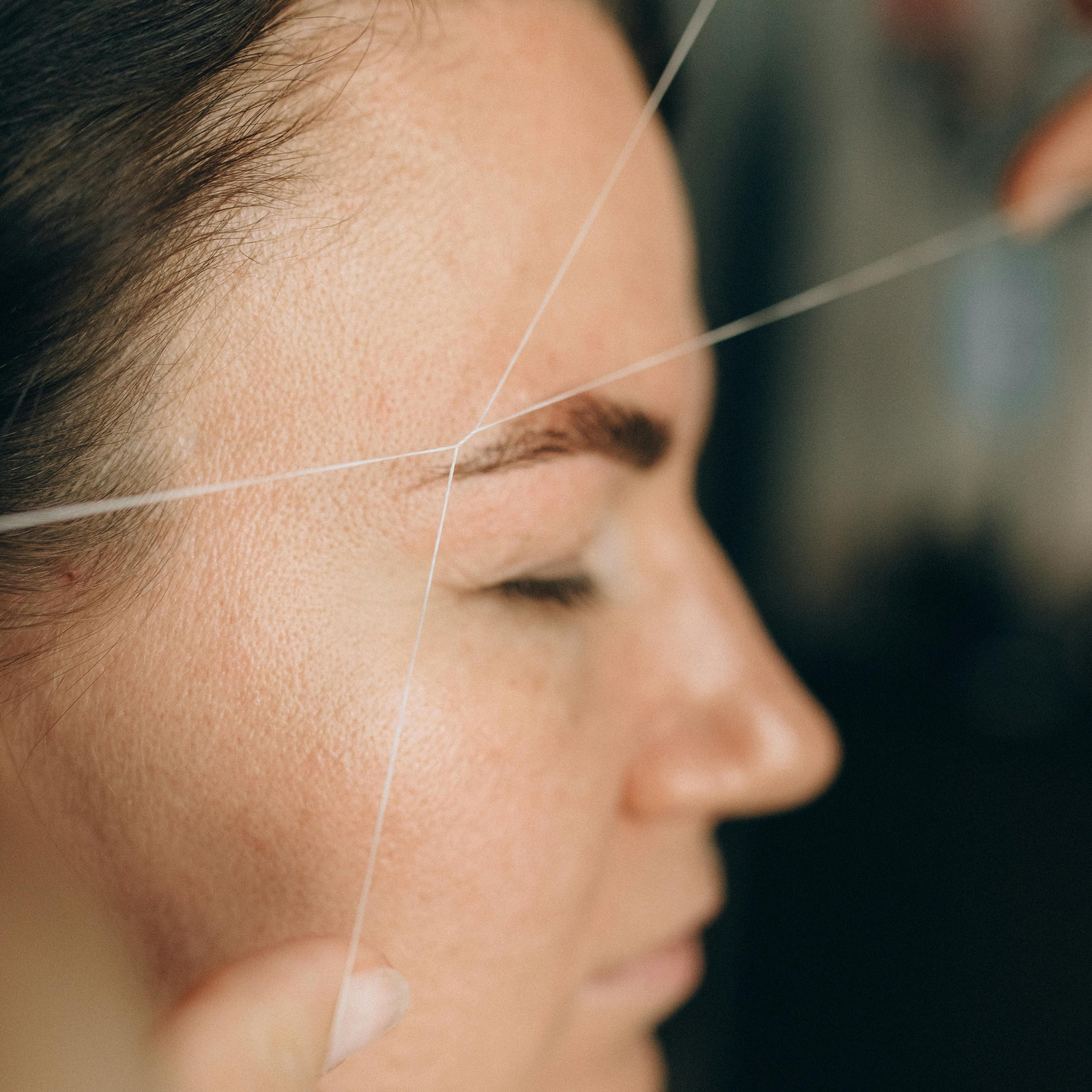 Threading - Eyebrow + Forehead + Upperlip