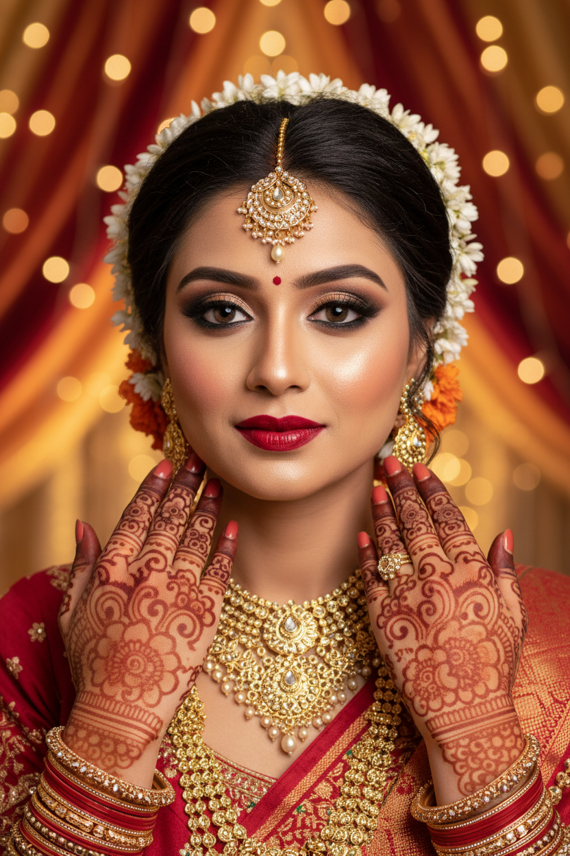 Mehendi Makeup