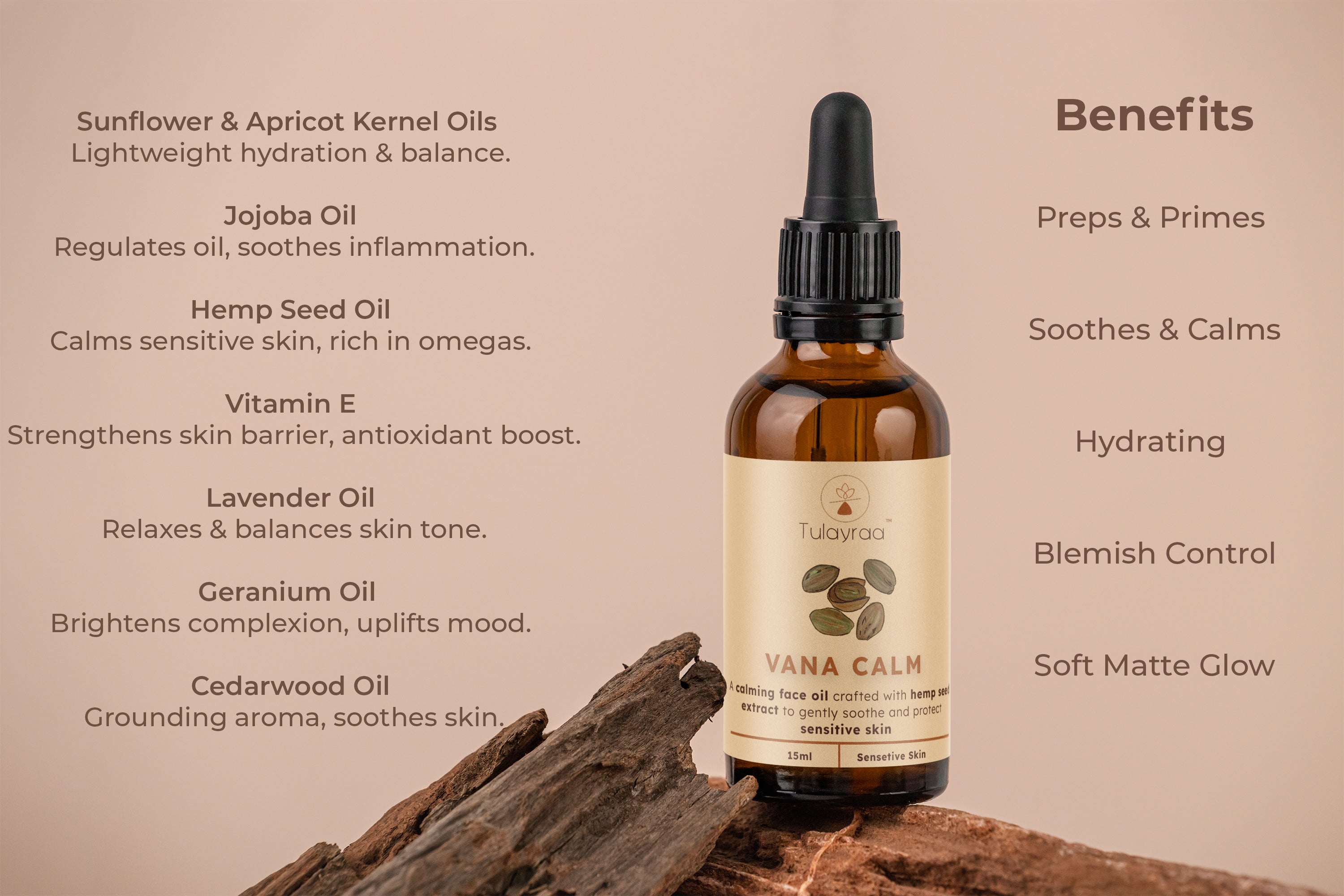 Vana Calm - Face Oil